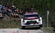 Driver Yohan Rossel and co-driver Arnaud Dunand of the team Lancia Corse HF Lancia Ypsilon...