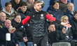 West Bromwich Albion interim manager James Morrison gestures during the Sky Bet Championsh...
