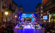 Drivers Adrien Fourmaux, Hayden Paddon, and Thierry Neuville, along with co-drivers Alexan...