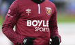 Crysencio Summerville of West Ham United warms up prior to the Premier League match betwee...