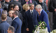 Rinat Akhmetov attends the funeral ceremony of Romanian coach Mircea Lucescu at the Nation...