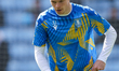 Will Grainger of Sheffield Wednesday warms up during the Sky Bet Championship match betwee...