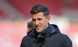 John Mousinho, manager of Portsmouth FC, during the Sky Bet Championship match between Mid...
