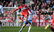 Tommy Conway of Middlesbrough FC controls the ball during the Sky Bet Championship match b...