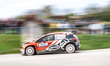Leo Rossel (FRA) and Guillaume Mercoiret (FRA) drive a Citroen C3 Rally2 for 2C Junior Tea...