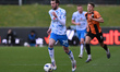 Tom Barkhuizen of Barrow AFC moves forward during the Sky Bet League 2 match between Barne...