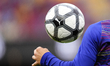 Match ball Puma during the warm-up before the LaLiga EA Sports match between FC Barcelona...