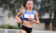 Zarbo Alessia of the Esperance Antibes club wins the gold medal during the final of the Fr...