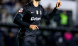 Daniel Braganca of Sporting CP celebrates after scoring the team's first goal during the L...
