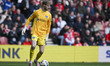 Nicolas Schmid, Portsmouth goalkeeper, during the Sky Bet Championship match between Middl...
