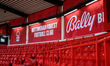 General view inside the City Ground ahead of the Premier League match between Nottingham F...