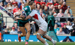 Ireland's Beibhinn Parsons in action during the Guinness Women's Six Nations match between...