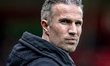 Feyenoord Rotterdam coach Robin van Persie during the Dutch Vriendenloterij Eredivisie mat...