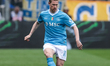 Kevin De Bruyne of SSC Napoli is in action during the Serie A football match between Parma...
