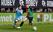 SC Feyenoord Rotterdam player Anis Hadj Moussa and NEC Nijmegen player Deveron Fonville du...