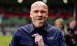 NEC Nijmegen coach Dick Schreuder during the Dutch Vriendenloterij Eredivisie match betwee...