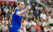 Yaroslava Burlachenko during Women’s EHF Euro Cup: Polska vs Romania  match in Radom, Pola...
