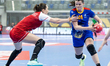 Monika Kobylinska, Alisia Lorena Boiciuc during Women’s EHF Euro Cup: Polska vs Romania  m...