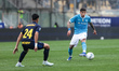 Mathias Olivera of SSC Napoli is in action during the Serie A football match between Parma...