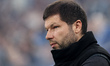 Krasnodar head coach Murad Musaev looks on during the Russian Premier League match between...