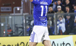 Anastasios Douvikas in action during the Serie A match between Como 1907 and FC Internazio...