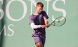 Dino Prizmic of Croatia participates in the Monza Open Tennis 2026 at Villa Reale Tennis M...