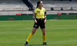 Referee Katia Itzel Garcia Mendoza officiates during the match corresponding to matchday 1...
