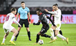 Mamoudou Karamoko is in action during the Superliga Play Off match between CFR Cluj and Di...