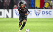 Mamoudou Karamoko is in action during the Superliga Play Off match between CFR Cluj and Di...