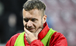 George Puscas is seen during the Superliga Play Off match between CFR Cluj and Dinamo Bucu...