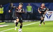 Aleaxndru Musi is in action during the Superliga Play Off match between CFR Cluj and Dinam...