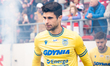 Kike Hermoso plays during the game between KS Cracovia and Arka Gdynia in Krakow, Poland,...