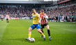 Oskar Kubiak and Mauro Perkovic play during the match between KS Cracovia and Arka Gdynia...