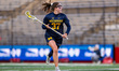 Emma Arico of the Michigan Wolverines participates in an NCAA women's lacrosse game at SHI...