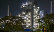 SHUNAN, JAPAN - APRIL 10: 
 The intricate infrastructure of a petrochemical refinery is i...