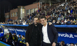Cristian Chivu, head coach of FC Inter, and Cesc Fabregas, head coach of Como 1907, are se...