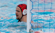 Felix Andreas Benke, goalkeeper of Germany, looks on during the World Aquatics Men's World...