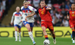 Alessia Russo of England pressures Patri Guijarro of Spain during the FIFA Women's World C...