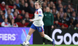 Lauren Hemp of England possesses the ball during the FIFA Women's World Cup Group 3 Qualif...