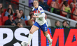 Lucy Bronze of England moves with the ball during the FIFA Women's World Cup Group 3 Quali...