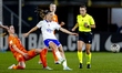 Netherlands player Damaris Egurrola is seen during the European qualifying match between t...
