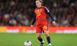 Claudia Pina of Spain in action during the FIFA Women's World Cup Group 3 Qualifying match...