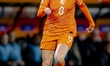 Netherlands player Wieke Kaptein during the European qualifying match between the Netherla...