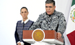 The commander of the National Guard, Guillermo Briseno Lobera, speaks during a press confe...