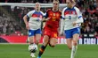 Alessia Russo of England Women (Arsenal) in action during the FIFA World Cup Qualifier Gro...