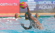 Jacob Mercep of Australia takes a penalty throw during the World Aquatics Men's World Cup...