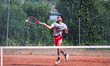 Nuno Borges of Portugal practices before the Barcelona Open 2026 at Clube de Tenis do Jamo...