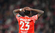 Sheraldo Becker of FSV Mainz 05 looks on during Matchday 29 of the 1. Bundesliga between M...