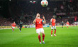 Mainz and Freiburg compete during Matchday 29 of the 1. Bundesliga at Mewa Arena in Mainz,...