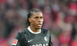 Cyriaque Irie of SC Freiburg looks on during Matchday 29 of the 1. Bundesliga between Main...